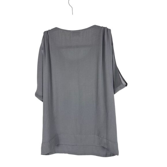 LOFT grey blouse with sequin details-sp - Picture 2 of 7